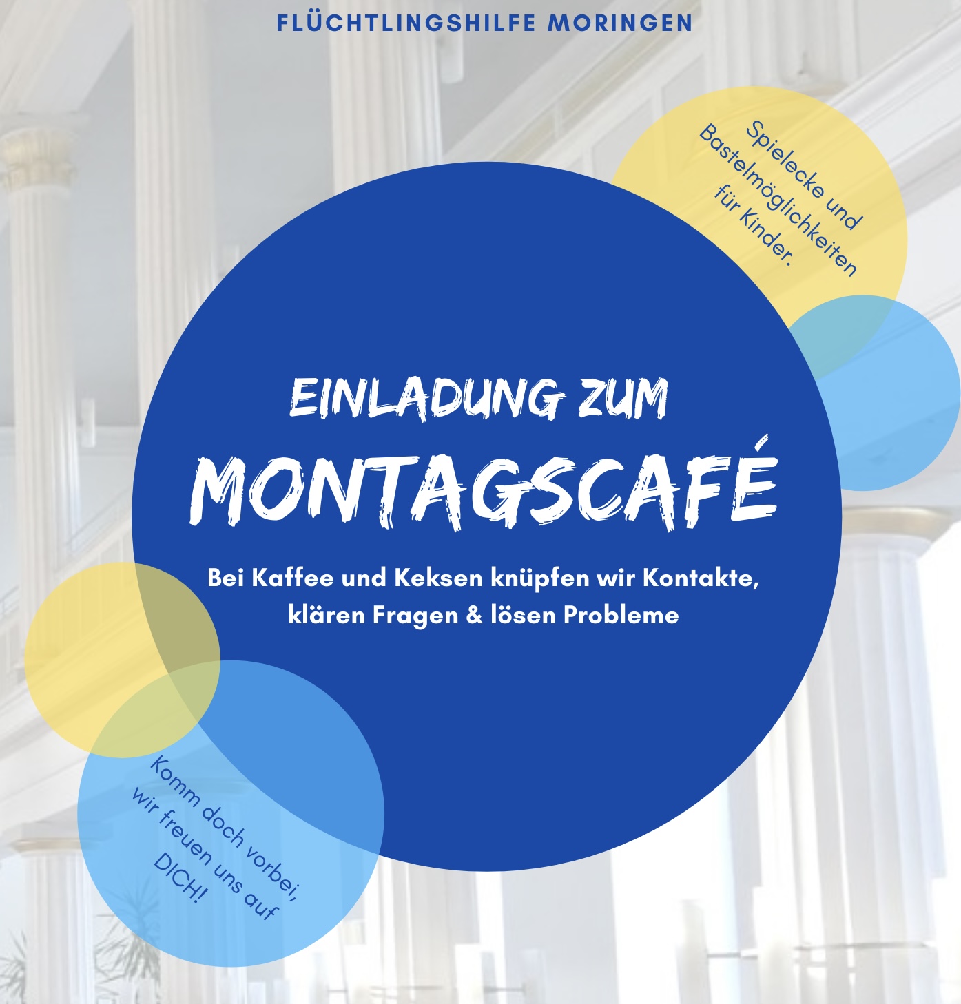 Einladung zum Montagscafé