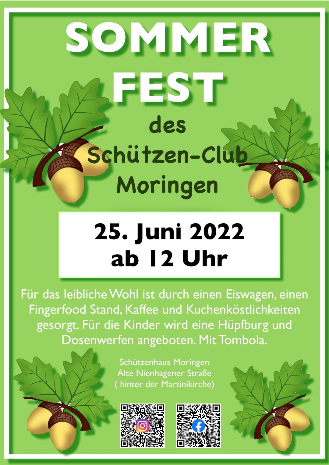 Sommerfest des Schützen-Club Moringen e.V.