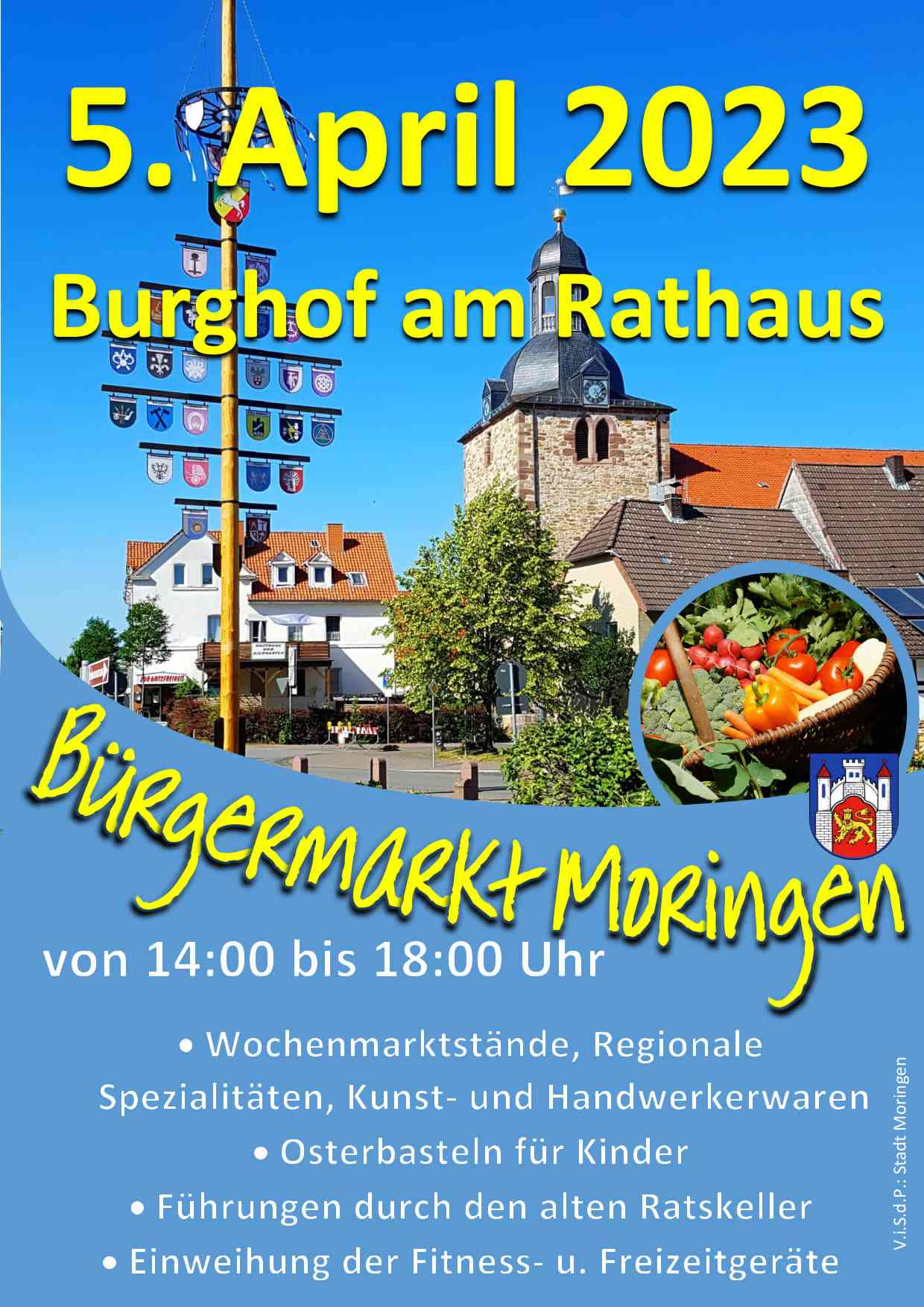 Bürgermarkt in Moringen – Mittwoch 05.04.23