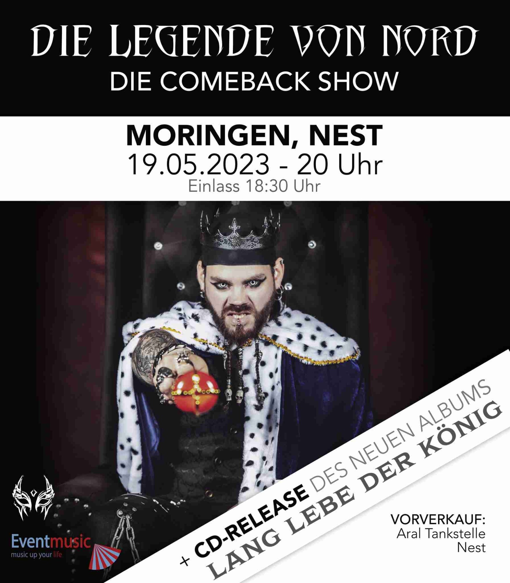 Legende von Nord – Live im Nest Moringen