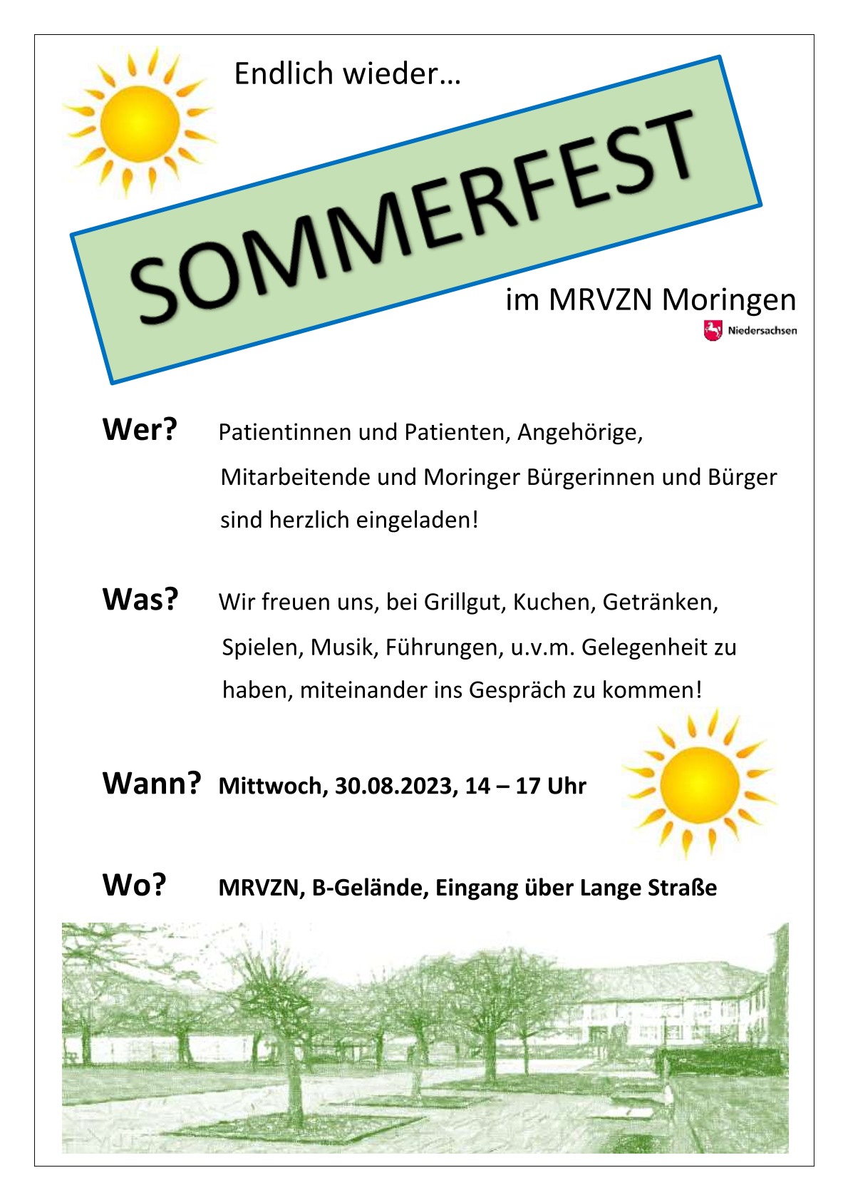 Sommerfest im MRVZN