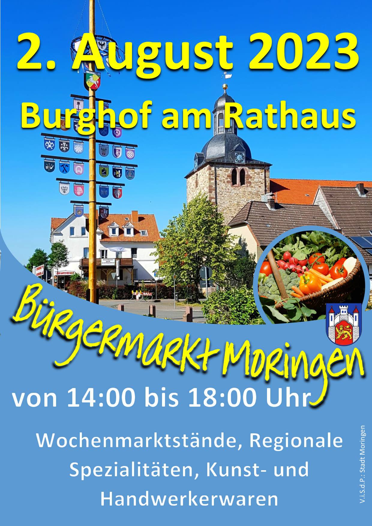 Sommermarkt in Moringen im August