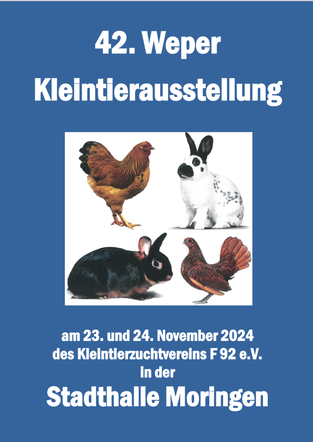 42. Weper-Kleintierausstellung
