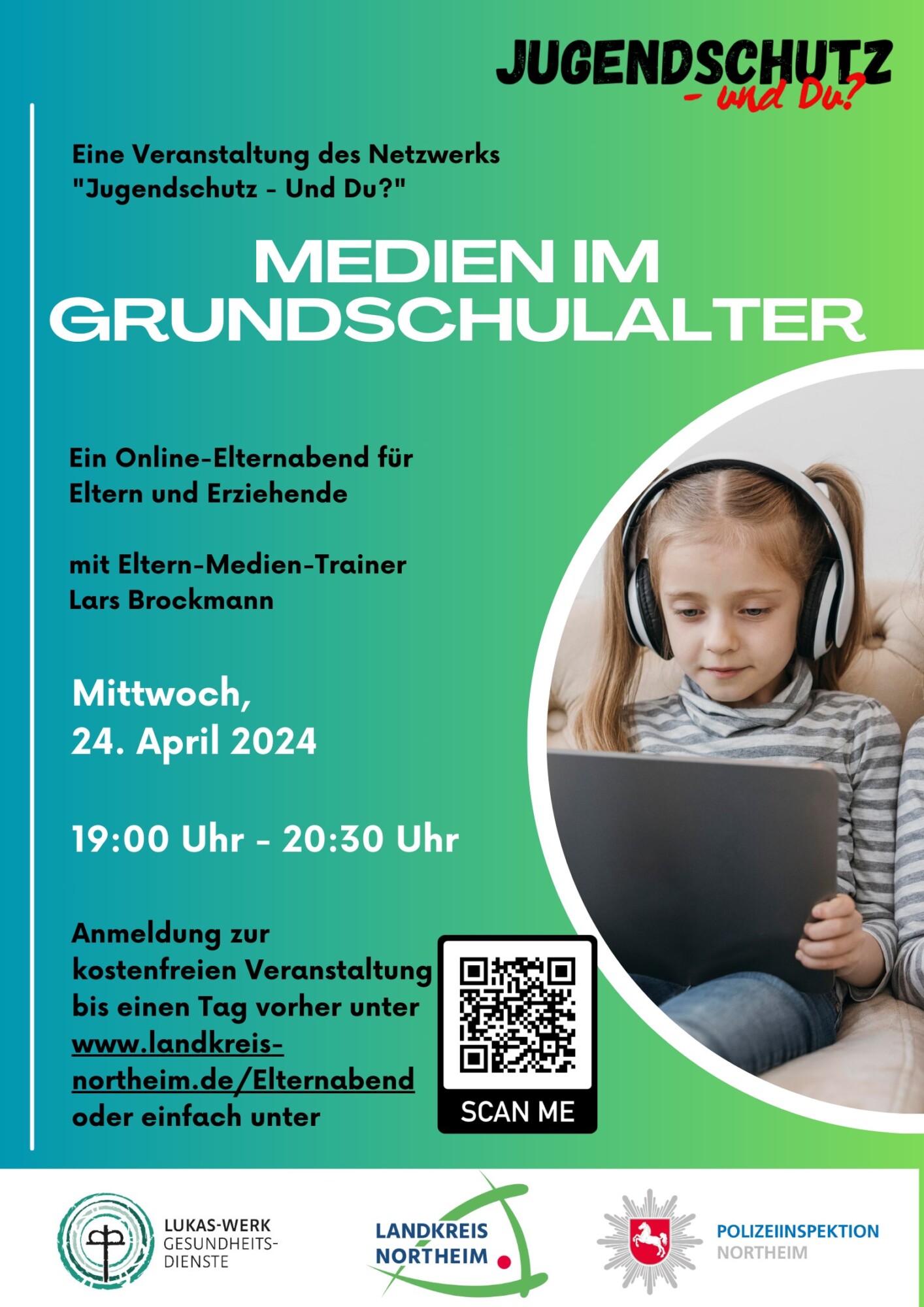 Online Elternabend „Medien im Grundschulalter“