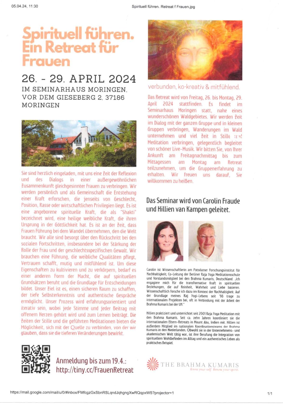 Spirituell führen – Ein Retreat für Frauen