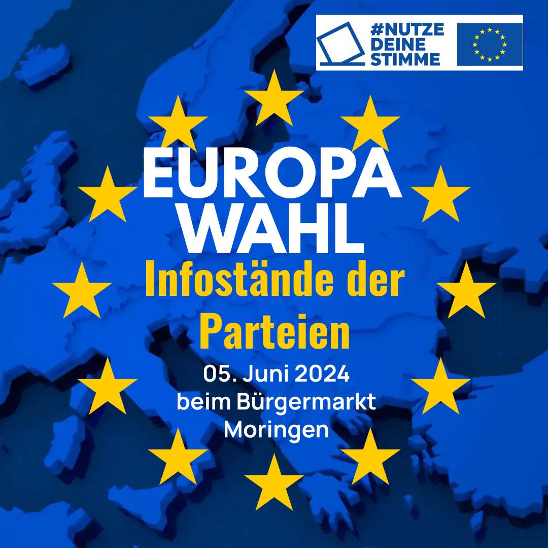 Europawahl 2024 – Infostände der Parteien