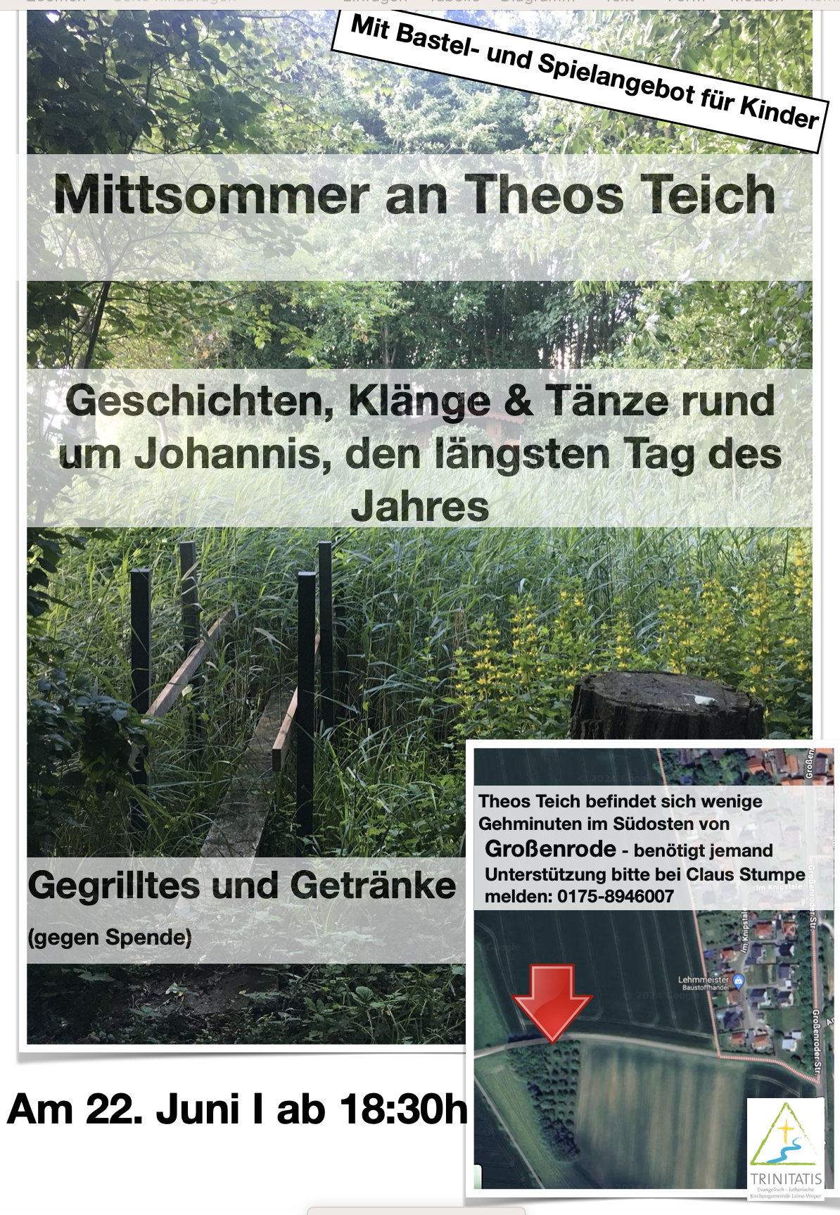 Mittsommer an Theos Teich