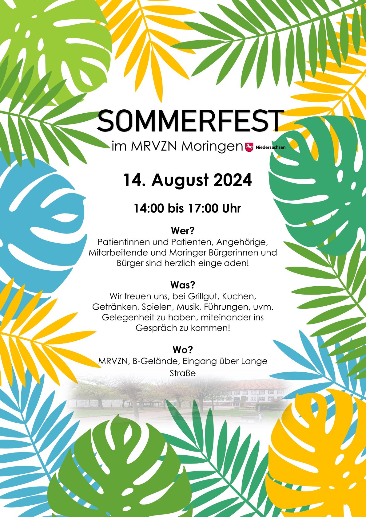 Sommerfest im MRVZN