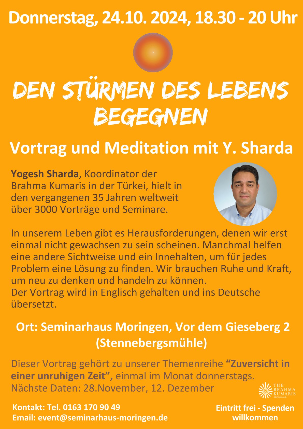 Den Stürmen des Lebens begegnen