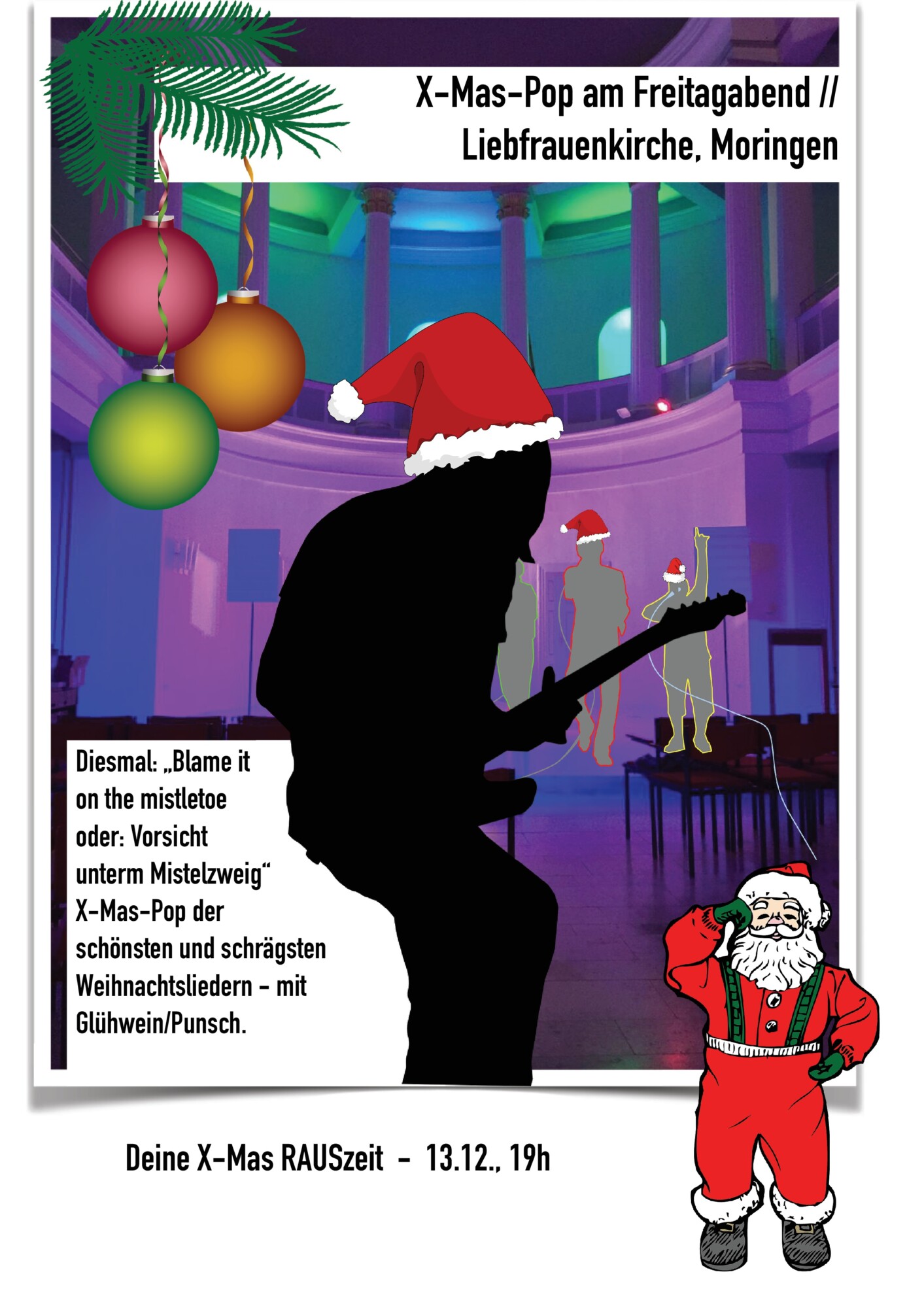 X-Mas-Pop am Freitagabend