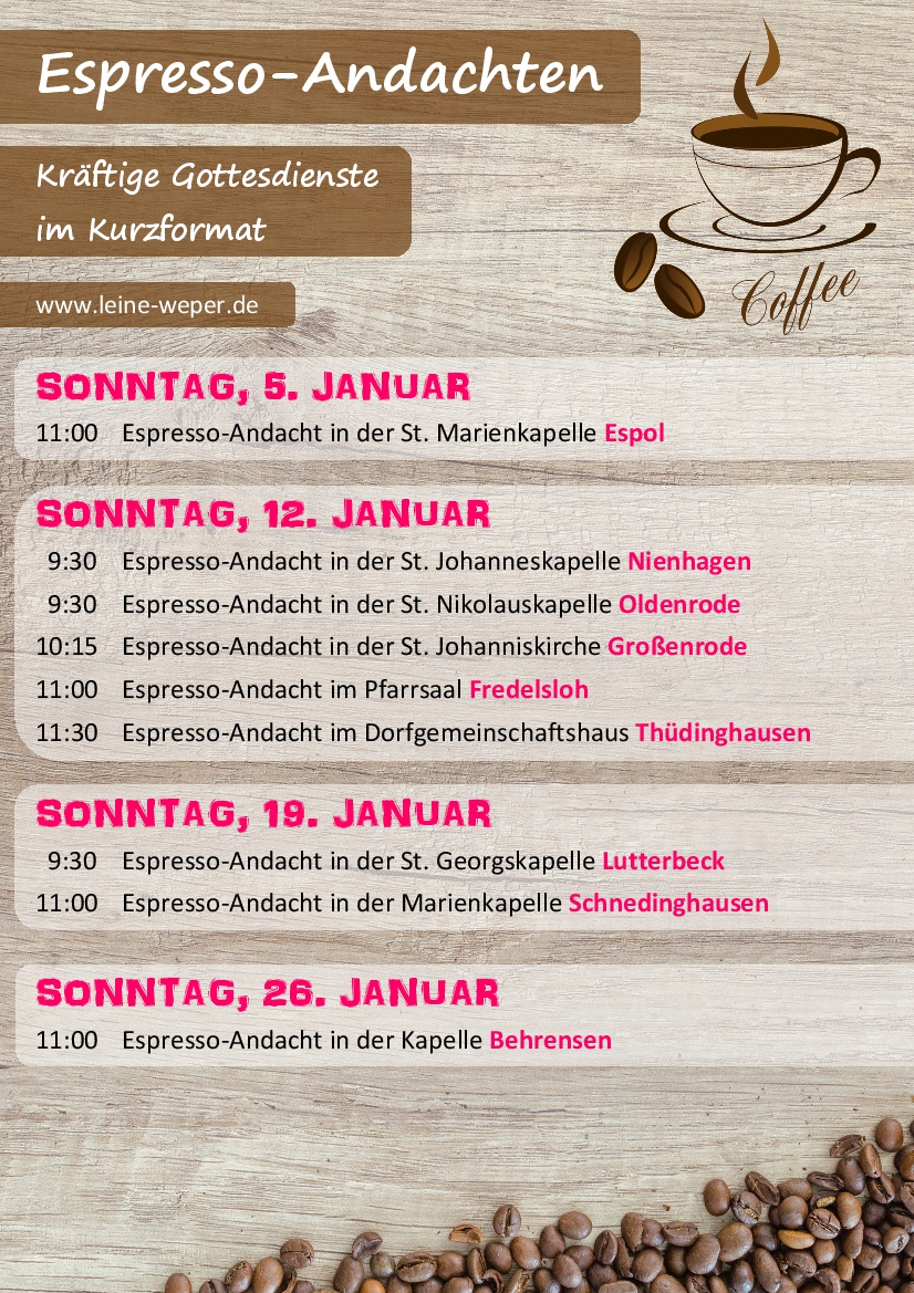 Espresso-Andacht