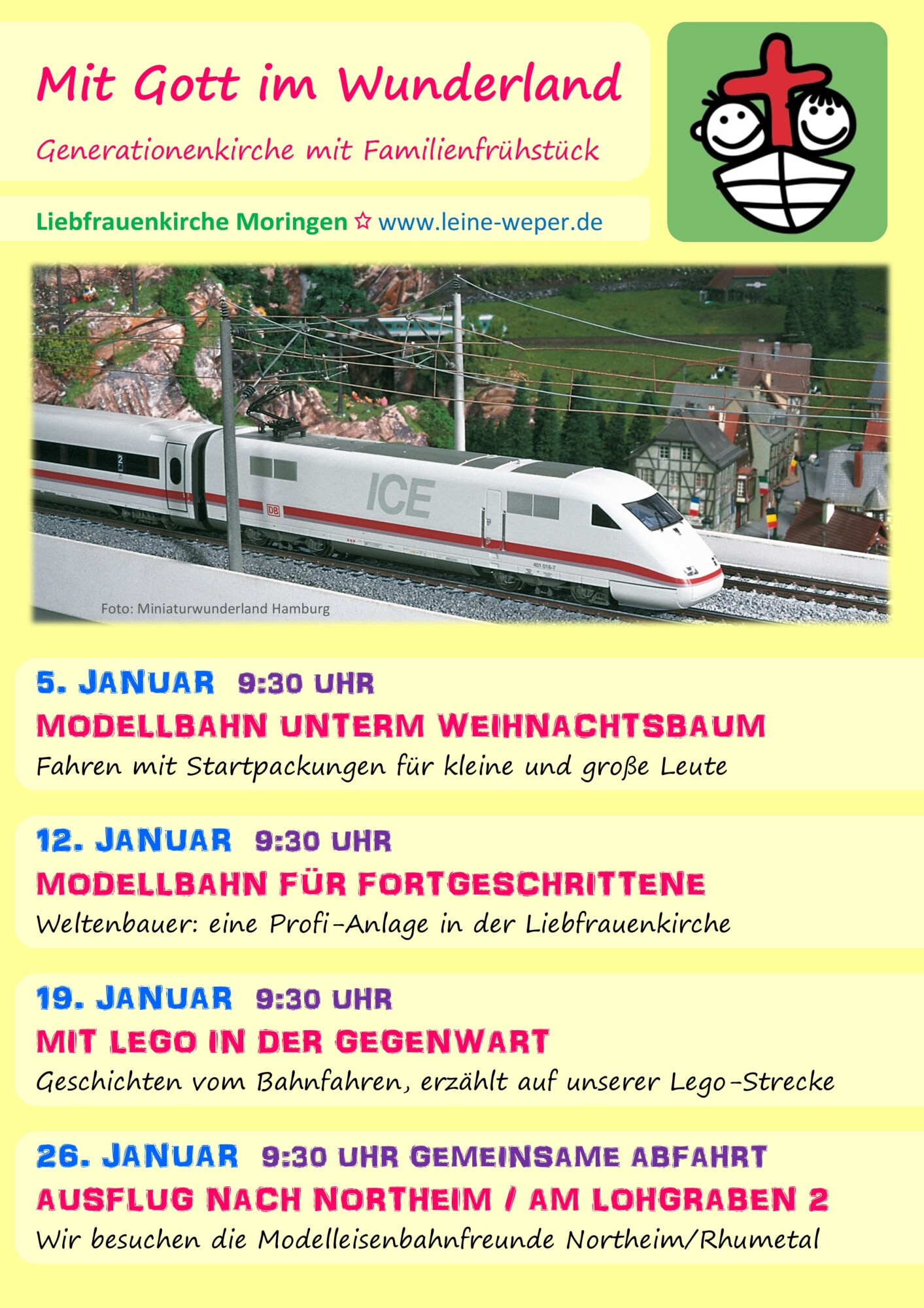 Mit Gott im Wunderland