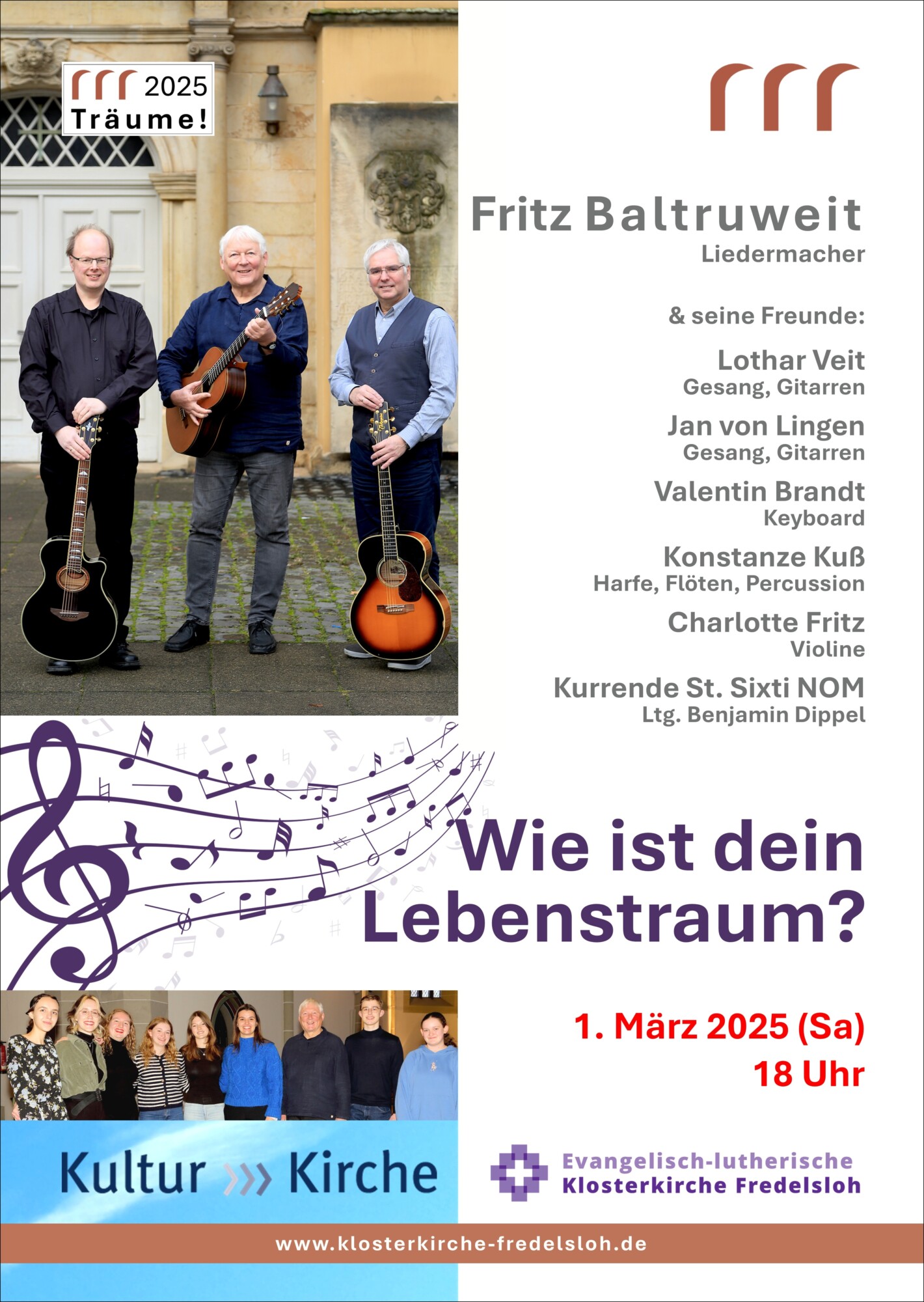 Konzert mit Kirchentagsliedern