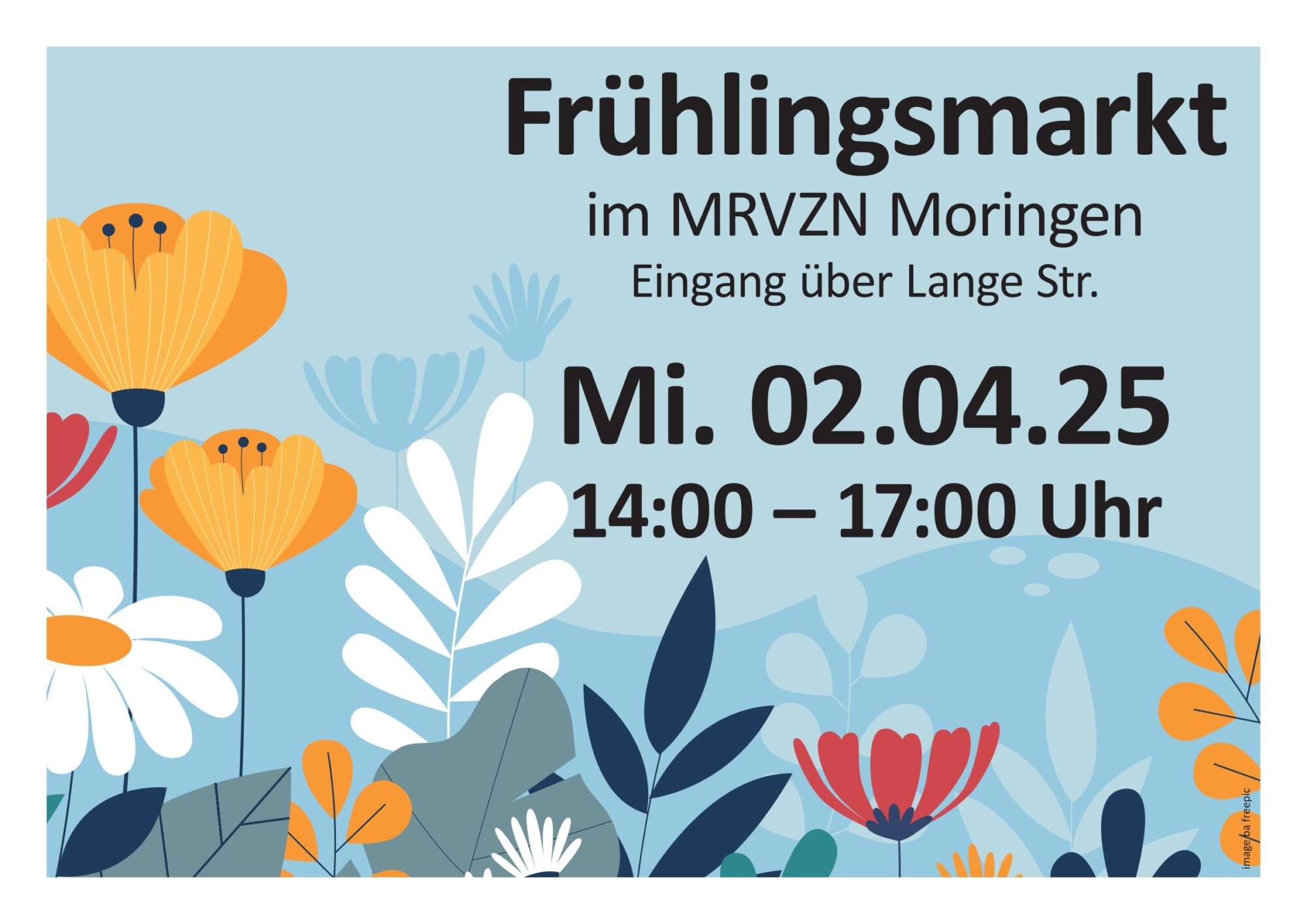 Frühlingsmarkt im MRVZN