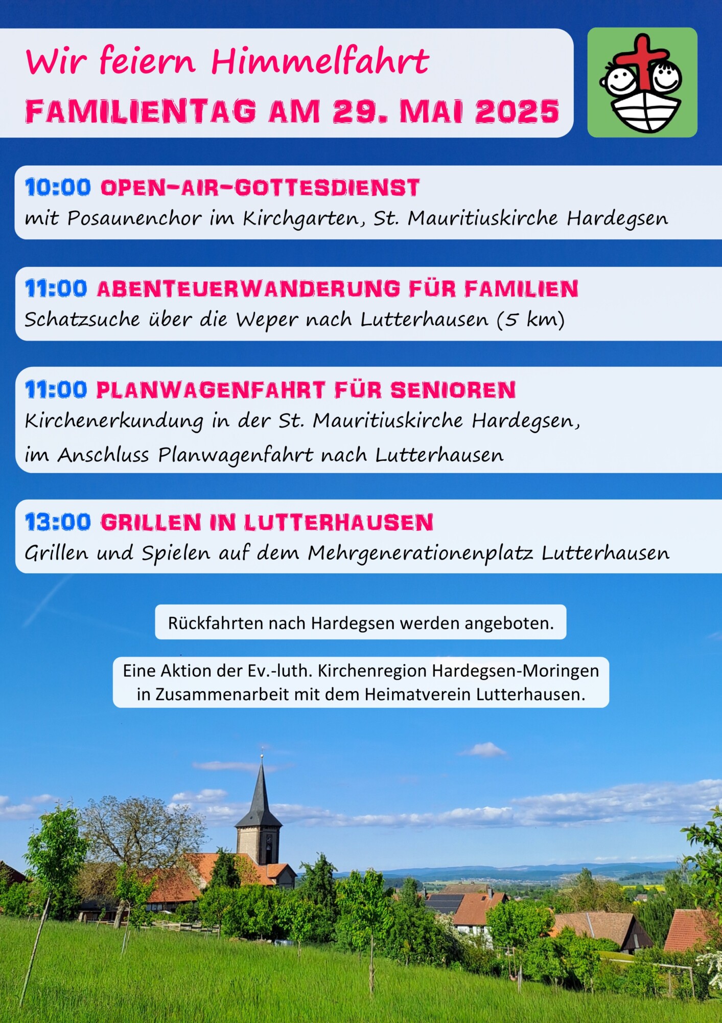 Wir feiern Himmelfahrt