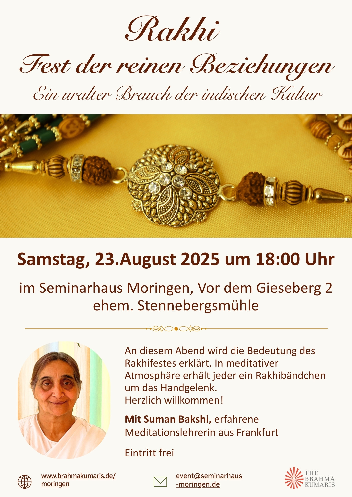 Rakhi – Fest der reinen Beziehungen