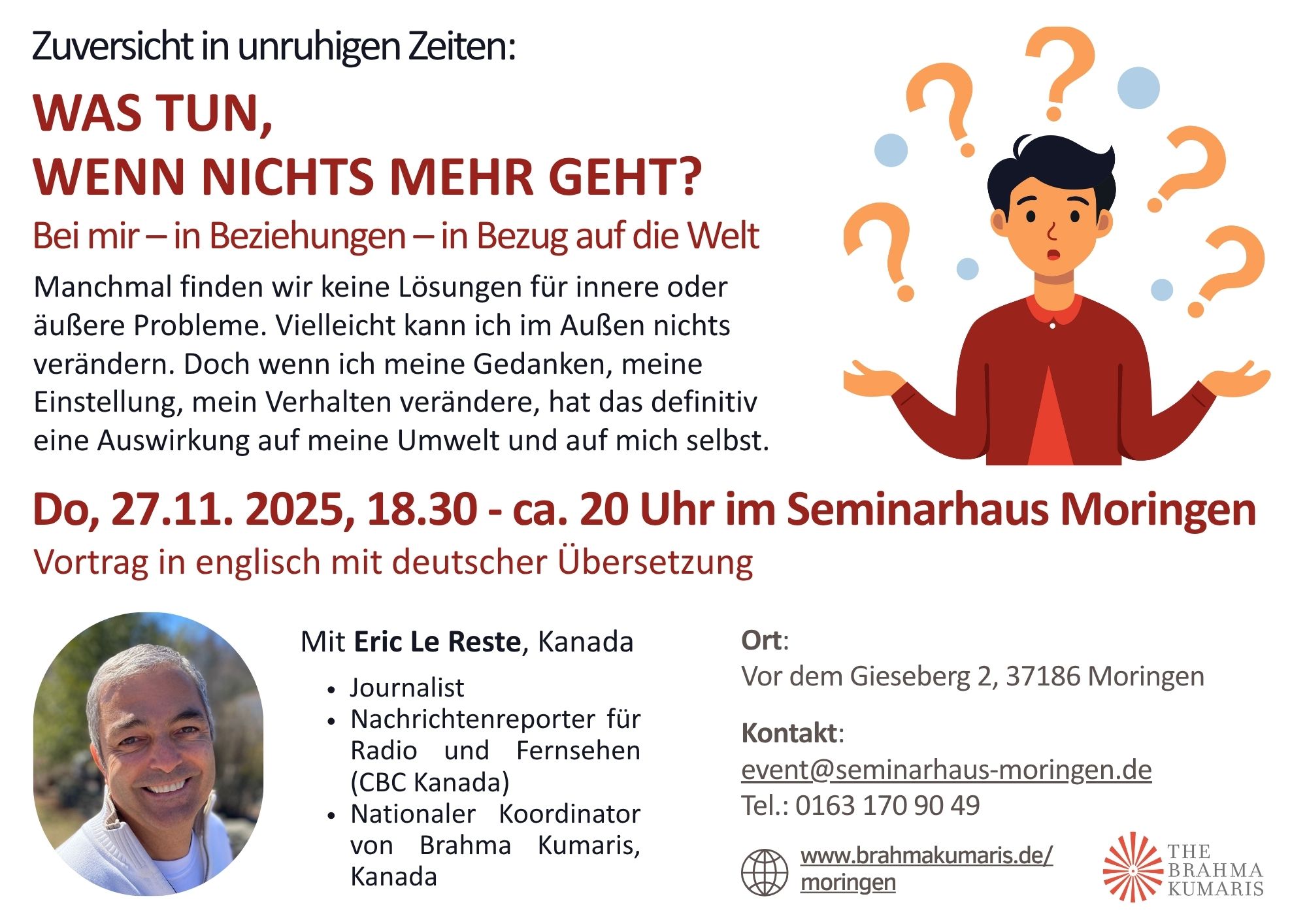 Was Tun, Wenn Nichts Mehr Geht?